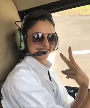 Actress Rakul Preet, who took some of her fans on a chopper ride in Mumbai, says she has many 