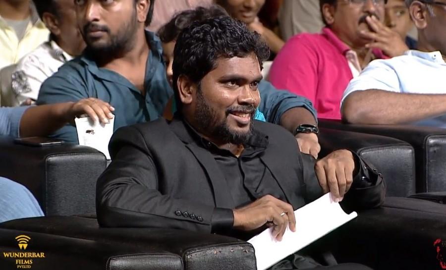 Director Pa Ranjith at Kaala audio launch in Chennai. Rajinikanth,Superstar Rajinikanth,Kaala audio launch,Kaala audio launch pics,Kaala audio launch images,Kaala music launch,Kaala music launch pics,Dhivya Dharshini,Celebs at Kaala audio launch