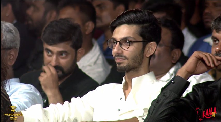 Anirudh Ravichander at Kaala audio launch in Chennai. Rajinikanth,Superstar Rajinikanth,Kaala audio launch,Kaala audio launch pics,Kaala audio launch images,Kaala music launch,Kaala music launch pics,Dhivya Dharshini,Celebs at Kaala audio launch
