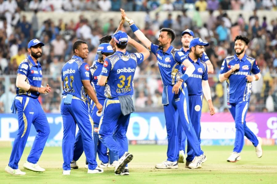 The win, Mumbai's third on the spin, took Rohit Sharma and Co. level on points with Kolkata (10 points from 11 games) and fourth in the points table courtesy a better net run rate. Kolkata, who lost to the same opponents in the space of three days, dropped a rung to fifth. Mumbai, who remain in the reckoning for the play-offs, have now won 18 times, and eighth on the row, in 23 meetings with Kolkata. Coming to Ishan, the Jharkhand left-hander's pyrotechnics between the 10th and 15th over fetched Mumbai 73 runs as they posted a mammoth 210/6. In reply, Kolkata were shot out for 108 in 18.1 overs. Kolkata were never in the chase, losing wickets at regular intervals. Chris Lynn (21) and Nitish Rana (21) were the top-scorers as Mumbai effected two run outs with Pandya brothers Krunal (2/12) and Hardik (2/16) returning best figures. Mumbai Indians,Mumbai Indians beats Kolkata Knight Riders,MI beats KKR,Ishan Kishan,Indian Premier League,Indian Premier League 2018,IPL 2018,IPL 2018 pics,IPL 2018 images