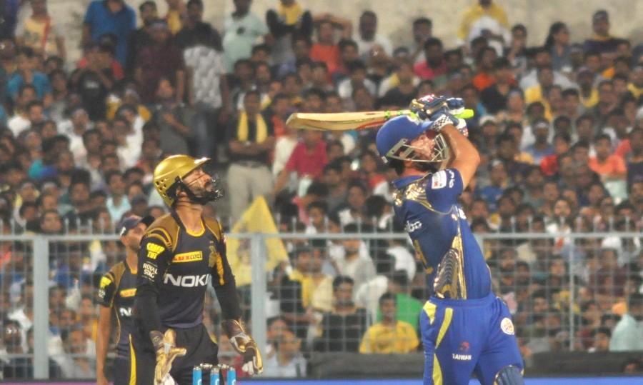 Brief scores: Mumbai Indians 210/6 in 20 overs (Ishan Kishan 62, Rohit Sharma 36, Suryakumar Yadav 36; Piyush Chawla 3/48, Sunil Narine 1/27) beat Kolkata Knight Riders 108 all out (Chris Lynn 21, Nitish Rana 21; Krunal Pandya 2/12, Hardik Pandya 2/16). Mumbai Indians,Mumbai Indians beats Kolkata Knight Riders,MI beats KKR,Ishan Kishan,Indian Premier League,Indian Premier League 2018,IPL 2018,IPL 2018 pics,IPL 2018 images