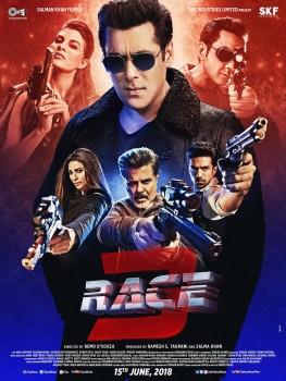 Race 3 movie poster.