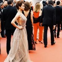 Kangana Ranaut,Kangana Ranaut at Cannes,Kangana Ranaut at Cannes 2018,Kangana Ranaut in backless gown,Cannes Film Festival red carpet,Cannes Film Festival,celebs at Cannes Film Festival,Cannes Film Festival pics,Cannes Film Festival images
