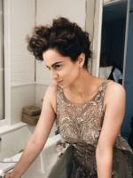 Kangana Ranaut,Kangana Ranaut at Cannes,Kangana Ranaut at Cannes 2018,Kangana Ranaut in backless gown,Cannes Film Festival red carpet,Cannes Film Festival,celebs at Cannes Film Festival,Cannes Film Festival pics,Cannes Film Festival images