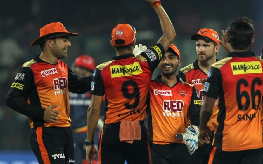 The Delhi bowlers started losing the plot right after the powerplay when the right-left duo of Williamson and Dhawan propelled the Sunrisers to 51/1 before racing to 91/1 midway into the innings. Dhawan used the flat Ferozshah Kotla track to the most, slamming the Delhi bowlers all over the park to bring up his half century in 30 balls before Williamson caught up with the southpaw to race to his sixth fifty of the season in 38 balls. By now, Delhi had lost all hopes of a comeback as the Sunrisers duo handsomely outbatted the efforts of the hosts with seven balls to spare. Rishabh Pant,Rishabh Pant century,Sunrisers Hyderabad thrash Delhi Daredevils,Sunrisers Hyderabad beats Delhi Daredevils,IPL 2018,Indian Premier League,Indian Premier League pics,Indian Premier League 2018