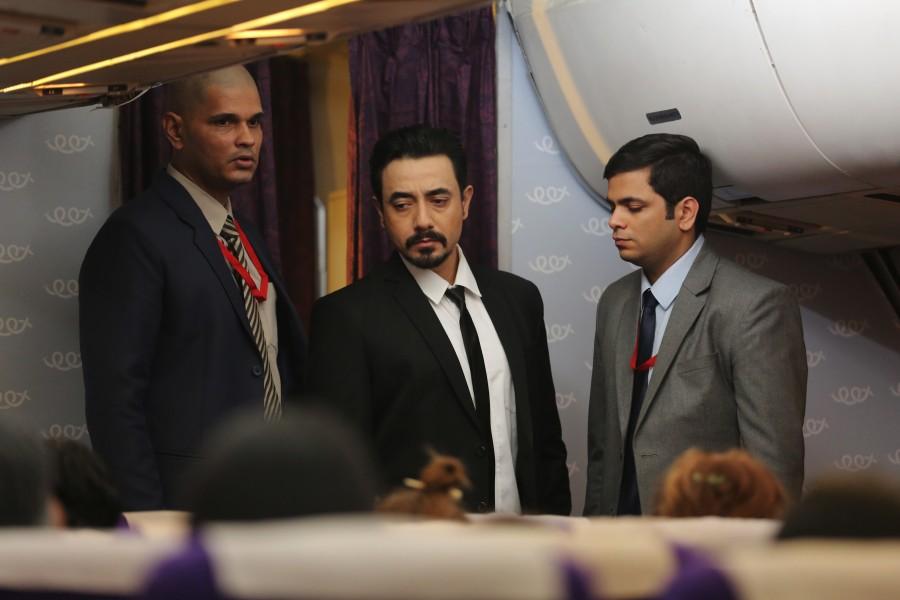 High Jack revolves around a bunch of first-time hijackers, trying to hijack a plane. The first-timers along with the passengers accidentally get high, which results in a series of very funny, whacky series of events. High Jack,bollywood movie High Jack,High Jack pics,High Jack images,Sumeet Vyas,Sonnalli Seygall,High Jack movie pics,High Jack movie images,High Jack movie stills