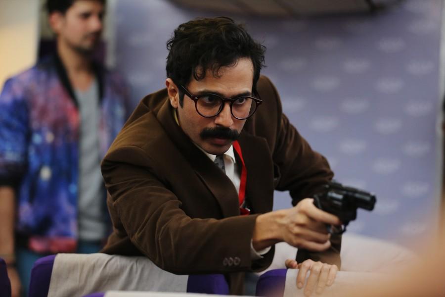 The film involves some madcap scenes and a unique concept, all happening in the sky. High Jack,bollywood movie High Jack,High Jack pics,High Jack images,Sumeet Vyas,Sonnalli Seygall,High Jack movie pics,High Jack movie images,High Jack movie stills