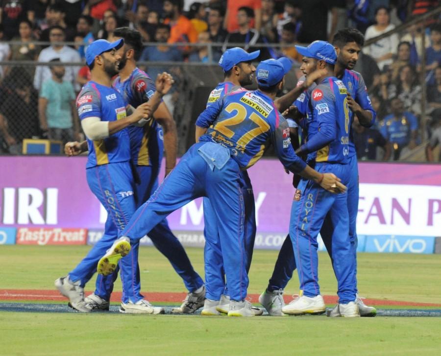 During the chase, Rajasthan had a poor start, losing D'Arcy Short (4) to paceman Jasprit Bumrah in the first over. Jos Buttler,Rajasthan Royals,Rajasthan Royals beats Mumbai Indians,Mumbai Indians,Indian Premier League,Indian Premier League 2018,IPL,IPL 2018,IPL pics,IPL images