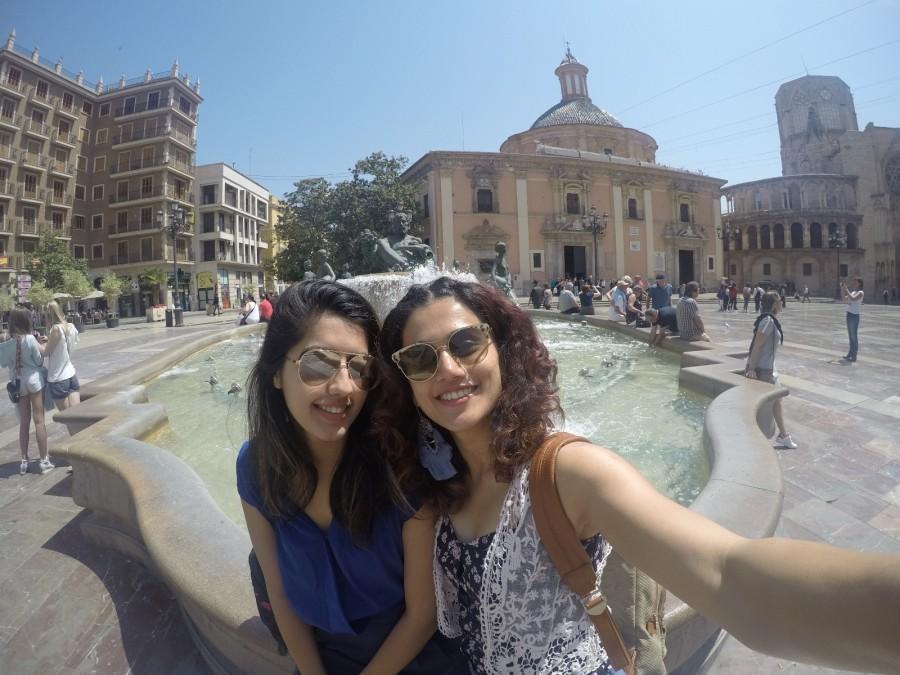 Bollywoof film actress Taapsee Pannu who will be seen in the upcoming film Soorma starring Diljit Dosanjh and Mulq with Rishi Kapoor is giving us major wanderlust goals with these photos from her trip to Spain. Taapsee and her sister Shagun were seen travelling through the land of Gaudi and Flamenco this summer. They spent time in Madrid, walking through the cobblestoned paths and taking in the capital's delights. Seville was next on their list where they loved the architecture, enjoyed siestas and the spirit of the city. They headed on to Valencia after, which was a window into the country's past. Taapsee Pannu,actress Taapsee Pannu,Taapsee Pannu with her sister,Taapsee Pannu and Shagun,Taapsee Pannu in Spain,Taapsee spain pics,Taapsee spain images,Soorma,Diljit Dosanjh