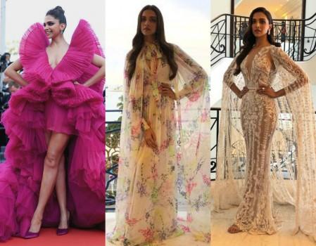 Deepika Padukone has been treating her fans with versatile styles ever since she touched down in the French Riveria. The actress has been upping her fashion ante with each appearance. Interestingly, Deepika has been playing around cleverly with the 'cape' style. The actress who marked her debut at Cannes last year in a stunning emerald green one-shoulder cape gown has returned to the International Film Festival with her Superwoman cape. From her uber cool airport spotting to her chilled out casual avatar or her rendezvous with floral prints and her stunning mesh white gown, Deepika has been grabbing eyeballs with every appearance. Here's a look at Bollywood's leading lady winning hearts with her stunning capes.