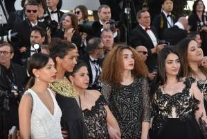 Cannes 2018,Cannes Film Festival,Cannes film festival 2018,protest at Cannes,Cannes protest,Cannes protest pics,Cannes protest images