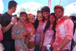 Holi celebration,holi 2015,#HappyHoli,TV actors,Television industry,kushal tandon,Bigg Boss,Apurva Agnihotri,Kamya Punjabi,Plus91 Reloaded,Ganesh Acharya,Hey Bro,Photos