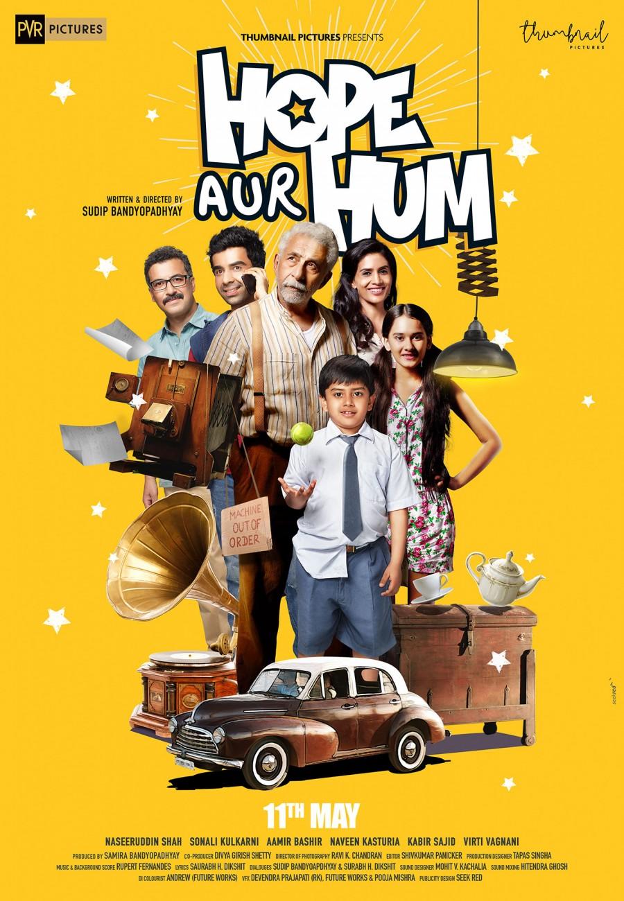 7) Hope Aur Hum: Stars Naseeruddin Shah and Sonali Kulkarni, this feel good family film is directed by Sudip Bandyopadhyay, an ace ad film maker who is making his directorial debut in Bollywood. The filmmaker has used his ad film learnings and has created a 90 minute film that tells a story of three generations learning to deal with change in their own way. The film releases on 11th May and it is a complete family film for ages 8-88. Hope Aur Hum,102 Not Out,Omerta,Meri Nimmo,Haraamkhor,Gurgaon,Newton,Trapped,Ribbon,short format films
