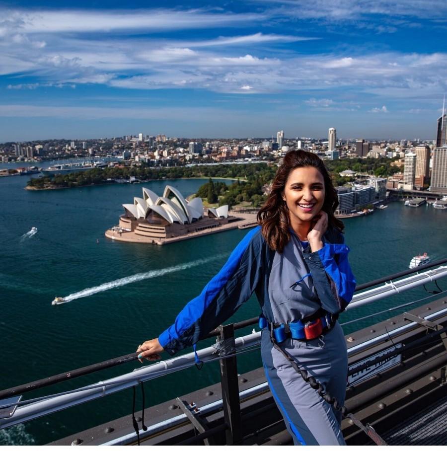 4) Parineeti Chopra – The Ishaqzaade actress recently returned from her long pending break to the Land Down Under and boy are we jealous! If pictures were worth a thousand words, Parineeti has left us speechless with her fantastic memories from Australia. Right from the wide open Bondi beach to the rainforests of Queensland, Chopra has clearly given us some wonderful ideas for our next vacation spot. Taapsee Pannu,Ranveer Singh,Sidharth Malhotra,Richa Chadha and Ali Fazal,Richa Chadha,Ali Fazal,Parineeti Chopra