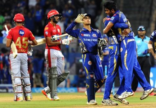 Mumbai Indians kept their play-offs hopes alive as the hosts edged past Kings XI Punjab by three runs in an Indian Premier League (IPL) match here on Wednesday. After a brilliant batting display, Mumbai bowlers managed to restrict Punjab to 183/5 to bag two crucial points. With this victory, Mumbai are now sitting at fourth spot with 12 points while Punjab slipped to sixth spot. Chasing 187, openers Lokesh Rahul (94) and Chris Gayle (18) provided a steady start, scoring 34 runs in four overs. But Gayle was departed in the same over by pacer Mitchell McClenaghan. Aaron Finch (46) and Rahul then forged a crucial 111-run partnership. The duo slammed Punjab bowlers all around the park and also played some beautifully crafted shots. But just when things seemed good in the middle, Finch was dismissed by pacer Jasprit Bumrah in the 17th over. His 35-ball knock was laced with three boundaries and one six.