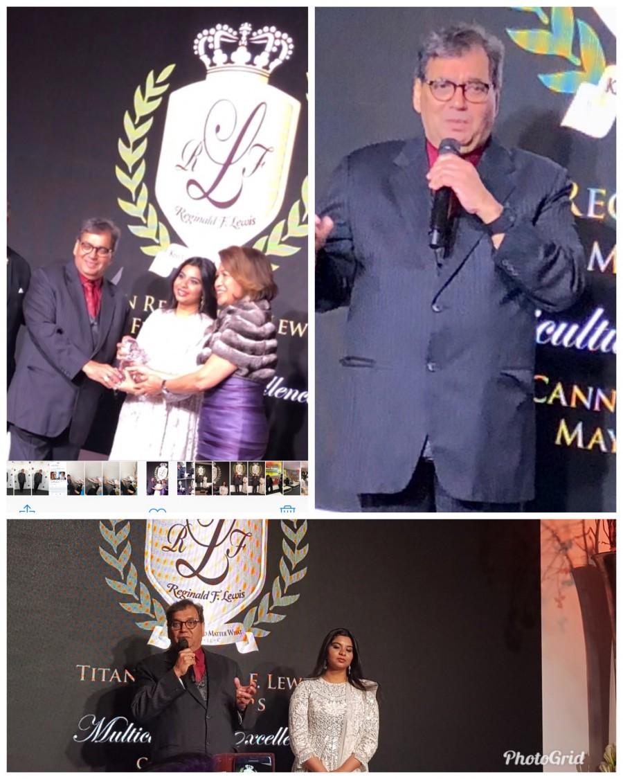 Iconic actress Sridevi was posthumously honoured at the 71st Cannes Film Festival. Filmmaker Subhash Ghai, who received the award on her behalf, says he felt honoured. Sridevi was honoured with the TITAN Reginald F. Lewis Film Icon Award, which celebrates women of the film industry all over the world and also salutes the multicultural impact on the film industry. Ghai shared a few photographs of himself while receiving the award on Twitter and captioned it: "It was honour to receive the award on behalf of legend Sridevi Kapoor at Cannes Film Festival yesterday for her outstanding contribution in Indian cinema and shared my experience with impeccable inimitable actor to western audience hosted by Titan Reginald F. Lewis film honours." Sridevi's producer husband Boney Kapoor said he and his daughters Janhvi and Khushi were overwhelmed with the recognition, tributes and love that the actress has been showered with. Sridevi,Sridevi Kapoor,Sridevi Kapoor Cannes Film Festival,Cannes Film Festival,Filmmaker Subhash Ghai,Subhash Ghai