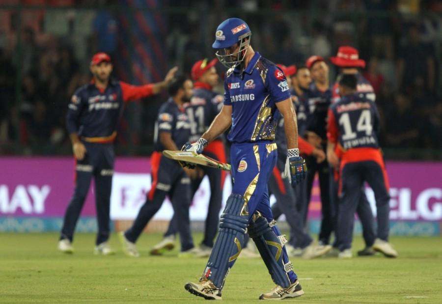 Rishabh Pant and Vijay Shankar (43 off 30 balls) added 64 runs off 47 balls between them before the former fell while attempting to pump up the flagging run rate. But Vijay went on to take the battle to the rival camp and take the hosts to a strong total. Delhi Daredevils,Delhi Daredevils beats Mumbai Indians,Mumbai Indians,IPL 2018,Indian Premier League,Indian Premier League 2018,Rohit Sharma