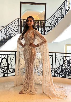 Vanity Fair appreciated Deepika Padukone's looks at MET Gala and Cannes, "Deepika Padukone set hearts aflutter when she graced the red-carpet at the Met Gala and Cannes." They further added, "Infectiously warm and approachable, this is one Indian star the rest of the world needs to keep an eye on". Variety not only appreciated the actress for her Cannes appearance but also listed the actress in International Women's Impact Report 2018 for contribution to cinema. Deepika Padukone,actress Deepika Padukone,Deepika Padukone ripples,Deepika Padukone beauty,Deepika Padukone hot,Deepika Padukone creating waves
