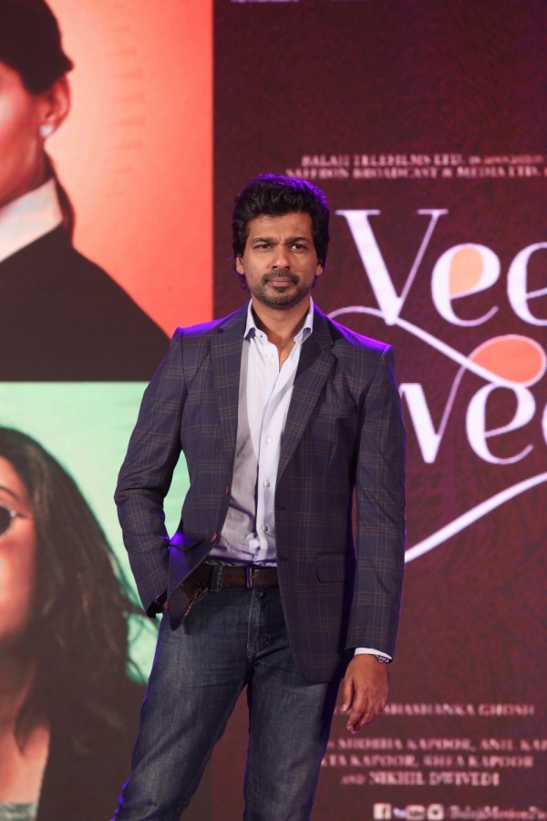 Actor Nikhil Dwivedi at the music launch of his upcoming film "Veere Di Wedding" in Mumbai on May 22, 2018. Sonam Kapoor Ahuja,Kareena Kapoor Khan,Shikha Talsania,Veere Di Wedding,Veere Di Wedding music launch,Veere Di Wedding music launch pics,Veere Di Wedding music launch images