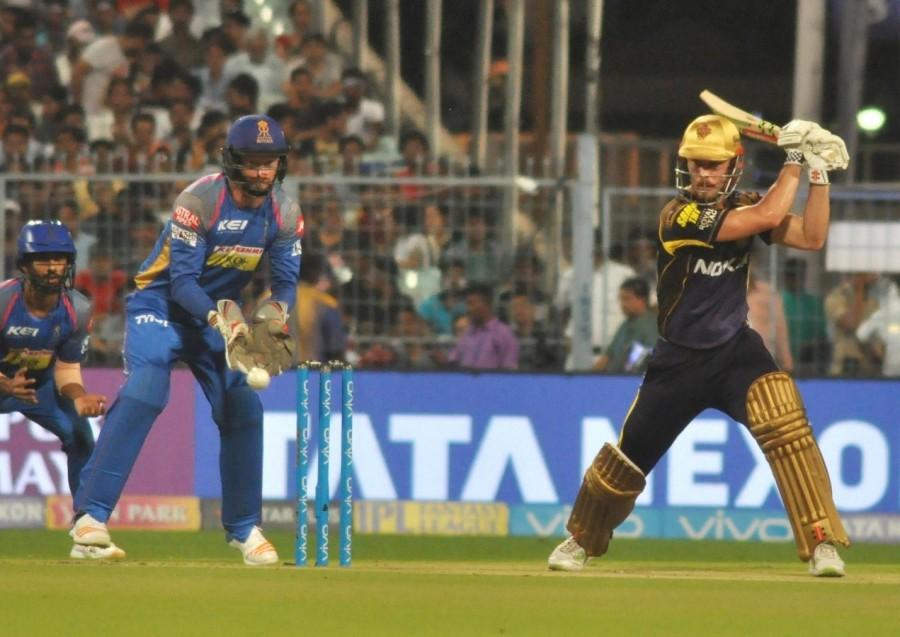 The pair joined hands for a 55-run stand for the fifth wicket before Gill departed and Russell stepped on the gas. Kolkata Knight Riders beat Rajasthan Royals,KKR beats RR,KKR,RR,Dinesh Karthik,Andre Russell,Piyush Chawla,Kuldeep Yadav