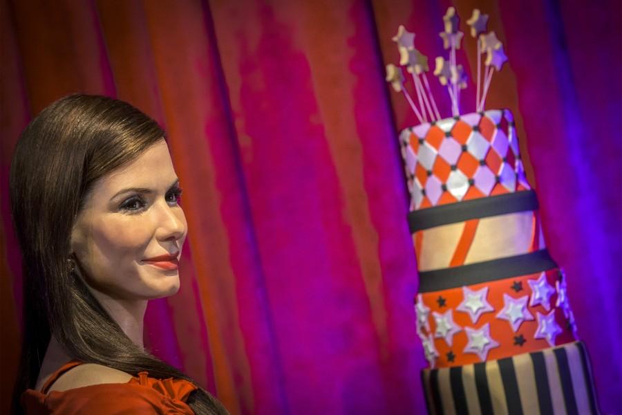 Sandra Bullock's Wax Statue Sandra Bullock,Hollywood,People Magazine,World's Most Beautiful Woman of 2015,photos