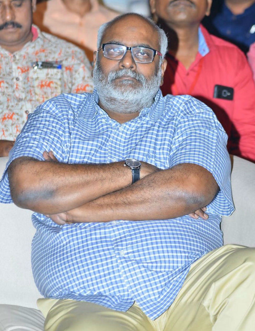 MM Keeravani attends Officer pre-release event. Akkineni Nagarjuna,Myra Sareen,Amala Akkineni,Naga Chaitanya,Akhil Akkineni,MM Keeravani,Ram Gopal Varma,Officer,Officer pre-release event,Officer pre-release event pics,Officer pre-release event images