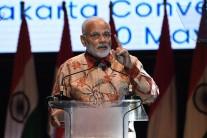 Prime Minister Narendra Modi addresses the Indian Diaspora at a community event in Indonesia. Showcasing India's achievements over the last few years, Prime Minister Narendra Modi on Wednesday addressed the Indian diaspora in Jakarta in Indonesia and hailed the historic relations between the two countries. Hailing how the Indian diaspora, while being proud citizens of Indonesia, remained connected to their Indian roots, Modi said they should take pride in the way India had progressed in the recent past. He said that India in the last four years had positively contributed to the global economy and had emerged as one of the most open economies in the world. "In FDI Confidence Index, India is now one of the top two emerging markets... Today, a record number of foreign investments are coming to India," Modi said. "From around 300 billion dollars, India's foreign reserves have now crossed 400 billion dollars. In World Economic Forum's Global Competitive Index, India's ranking has improved from 71 to 40. India's Ease of Doing Business ranking has also seen improvement from 142 to 100," he added.