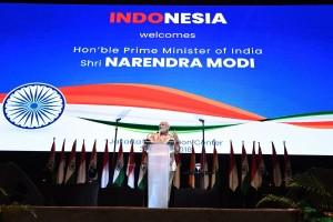 PM Narendra Modi,Narendra Modi,Narendra Modi at Indonesia,Indian Diaspora,Indian Diaspora event