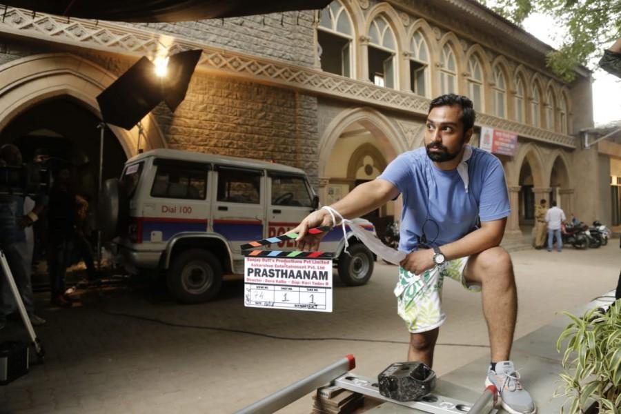 Satyajeet essays the son of the character that Sanjay plays. Sanjay Dutt,actor Sanjay Dutt,Prasthaanam,Prasthaanam remake,Sanjay Dutt Prasthaanam,Sanjay Dutt Prasthaanam remake,Prasthaanam Hindi remake