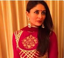 Kareena Kapoor,Kareena Launched Malabar Showroom,Malabar Gold and Diamonds showroom in Doha,Malabar in Doha,Rohit Bal's costumes,Kareena dons Rohit Bal's costumes