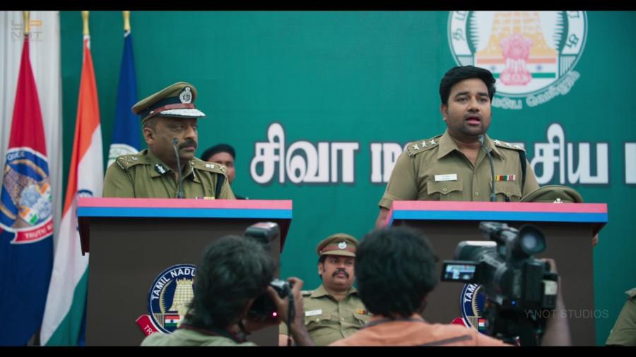 Thamizh Padam 2.0 is an upcoming Tamil comedy film written and directed by CS Amudhan and produced by S Sashikanth under the Y NOT Studios banner. Starring Shiva, Disha Pandey and Iswarya Menon in the lead role, while Kasthuri, Sathish, Santhana Bharathi, Manobala, R. Sundarrajan, Nizhalgal Ravi, Chetan and S. Sashikanth appears in the supporting role. Here is the List of notable spoofs of Tamil movie seen in the trailer: Thupparivaalan, Thuppakki, Vivegam, Mankatha, Mersal and Vikram Vedha. Thamizh Padam 2.0 is a sequel to Thamizh Padam which released in 2010. Tamizh Padam 2.0 trailer,Tamizh Padam 2.0,Tamizh Padam 2.0 trailer pics,Vijay,Ajith,Surya,Shanush,Shiva,mirchi Shiva,Shiva Tamizh Padam 2.0
