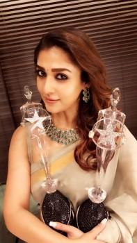 The 10th edition of Vijay Television Awards held on June 3, 2018 in Chennai. The award function was hosted by the witty anchors DD Neelakandan and Gobinath Chandran. Celebs like Nayanthara, Dhanush, Vijay Sethupathi, AR Rahman, Atlee, Pushkar-Gayathri, Kasturi, Anirudh Ravichander, Keerthy Suresh and others attend the event. Lady Superstar Nayanthara bagged both the Best Actress and Favourite Actress award at the Vijay Awards 2018.