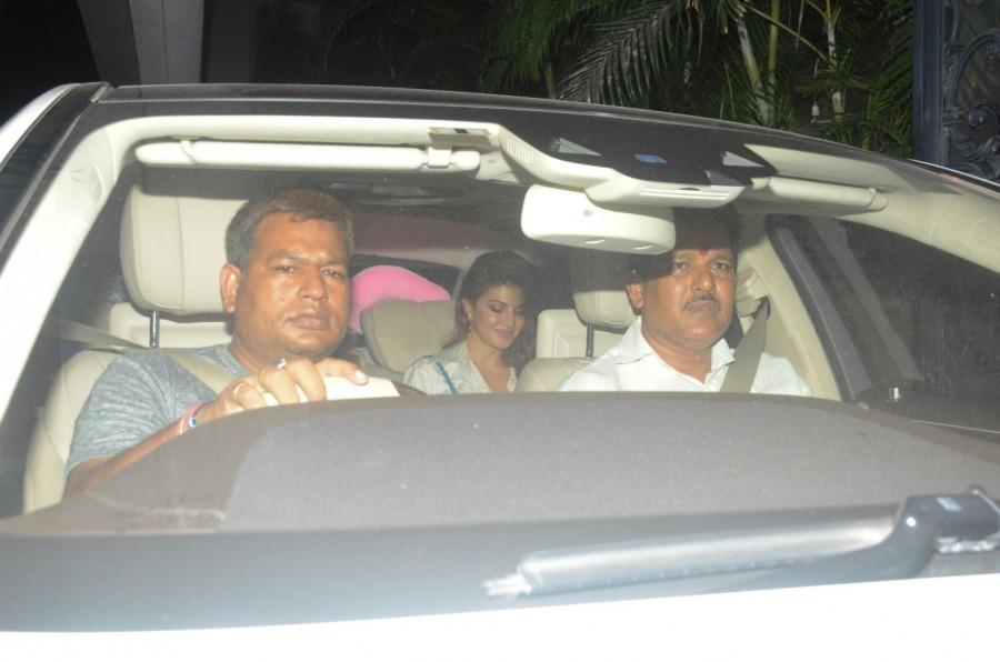 Jacqueline Fernandez arrives at Natasha Poonawalla's party held at her residence in Mumbai on June 2, 2018. Sonam Kapoor-Anand Ahuja,Jacqueline Fernandez,Karan Johar,Natasha Poonawalla's house party,Natasha Poonawalla house party,Celebs at Natasha Poonawalla house party,Natasha Poonawalla,Natasha Poonawalla house party pics,Natasha Poonawalla house party i