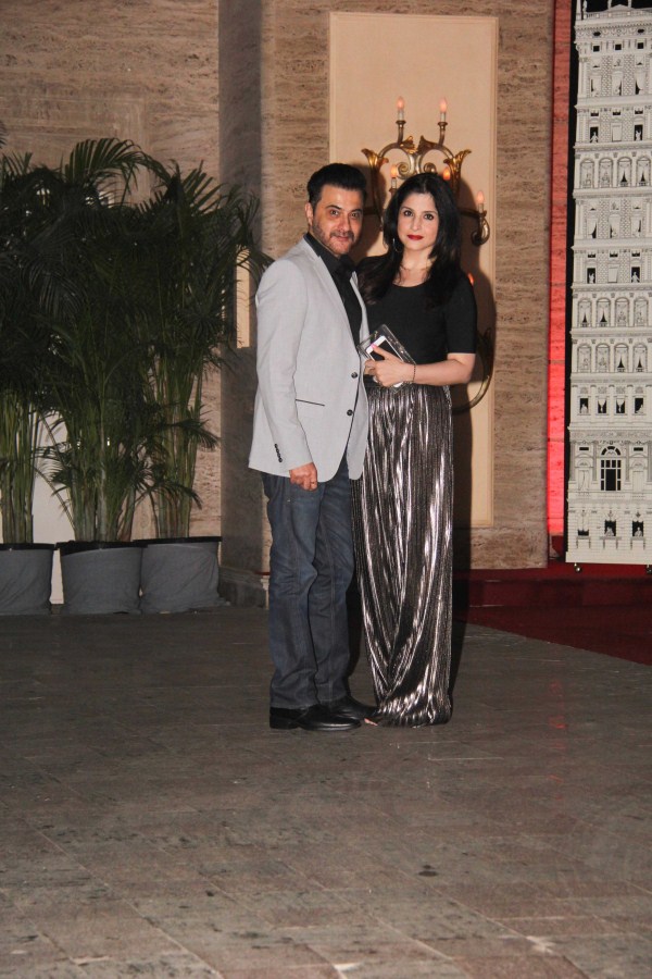Sanjay Kapoor and Maheep Sandhu at Natasha Poonawalla's party in Mumbai. Sonam Kapoor-Anand Ahuja,Jacqueline Fernandez,Karan Johar,Natasha Poonawalla's house party,Natasha Poonawalla house party,Celebs at Natasha Poonawalla house party,Natasha Poonawalla,Natasha Poonawalla house party pics,Natasha Poonawalla house party i