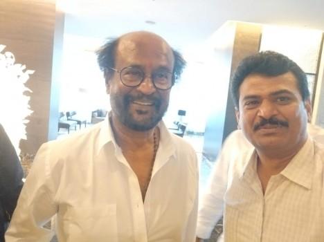 Superstar Rajinikanth arrives in Hyderabad for Kaala pre-release press meet. The event will be LIVE streamed starting 6.30 PM. The trilingual movie also features Nana Patekar, Huma Qureshi, actor-director Samudrakani and Eswari Rao among others. The film has been dubbed in Telugu and Hindi for an all-India release on June 7 and its trailer has received over 2 million hits and views already.
