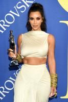 Kim Kardashian,Kim Kardashian braless,Kim Kardashian naked,2018 CFDA Fashion Awards,celebs at 2018 CFDA Fashion Awards,Kim Kardashian goes braless