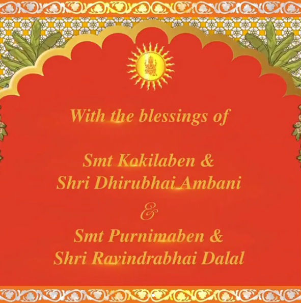 Akash Ambani and Shloka Mehta to get officially engaged on June 30, invite is out. Mukesh Ambani-Nita Ambani,Mukesh Ambani,Nita Ambani,Akash Ambani,Akash Ambani engagement card,Akash Ambani Invitation card,Akash Ambani wedding card,Shloka Mehta,Shloka Mehta Engagement Invitation