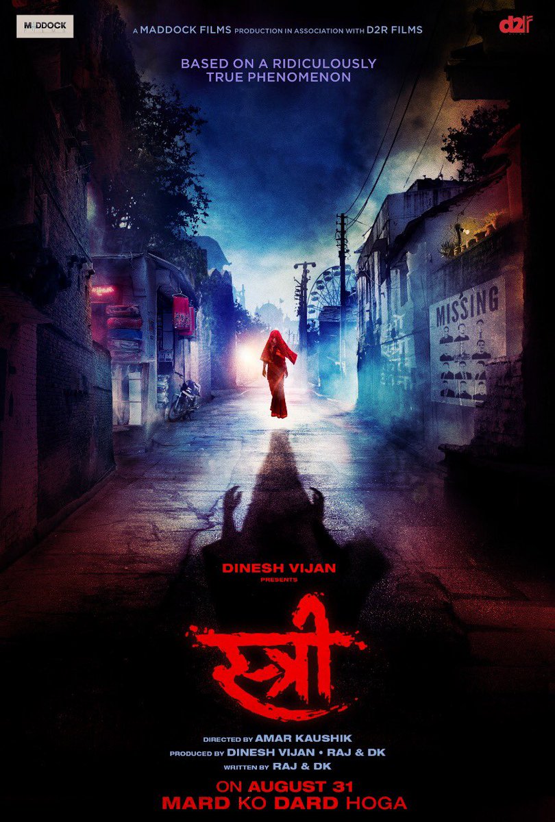 Rajkummar Rao Unveils First Look Poster Of Stree - Photos,Images ...