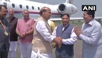 Union Home Minister,Union Home Minister Rajnath Singh,Rajnath Singh,Rajnath Singh at Srinagar,Rajnath Singh in Srinagar