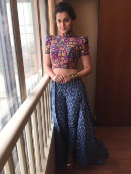 Taapsee Pannu in Designer Shilpa Reddy's latest NEW YORK collection