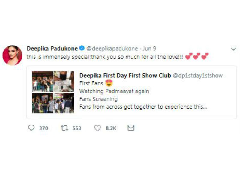 Termed as the Queen of 100 crores club, Deepika Padukone holds the most number of 7 100 crores films, while her recent outing Padmavat clocking 300 crores at the box office. With this Deepika was titled the first actress to have entered the 300 crore club with a woman led film. Deepika commands the title of being of being the most commercially viable actress in the industry, in addition to being the highest paid actress. Deepika Padukone,Deepika Padukone fans,Deepika Padukone Padmaavat,Deepika Padukone Padmaavat release,Padmaavat,padmaavat release