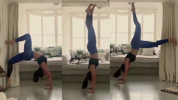 Jacqueline Fernandez: Jacqueline needs no introduction to the fitness game. She has been seen trying various types of exercises and methods to look her best. The actress who will be seen in the upcoming film Race 3 with Salman has also taken to Gymnastics for the film. To ensure she got the fight scenes right, she started learning it and we cannot wait to see her rock the stunts in the film.