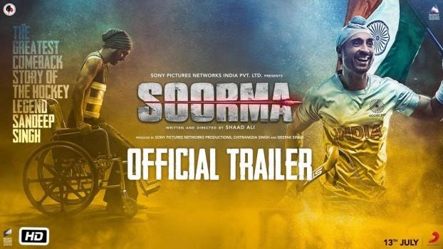 Makers of Soorma released the much awaited motivating trailer of the film yesterday and celebs from Bollywood appreciated it. From Ranveer Singh to Alia Bhatt celebs took to Twitter to share their sentiment after watching the intriguing trailer. Soorma showcases the struggles of Sandeep to get on his own feet after getting paralyzed for two years after an accidental gunshot that injured him. The trailer even takes us through the journey of India's campaign in the 2009 Sultan Azlan Shah Cup which they won under his captaincy. The trailer which released yesterday had garnered immense appreciation from across the audience. It is an inspiring true story of the human spirit, about a player, who made headlines for his miraculous comeback after an unfortunate accident.