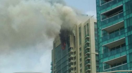 No causalities have been reported so far. Prabhadevi Beaumound towers,fire at Prabhadevi Beaumound towers,fire at Beaumound towers,Deepika Padukone