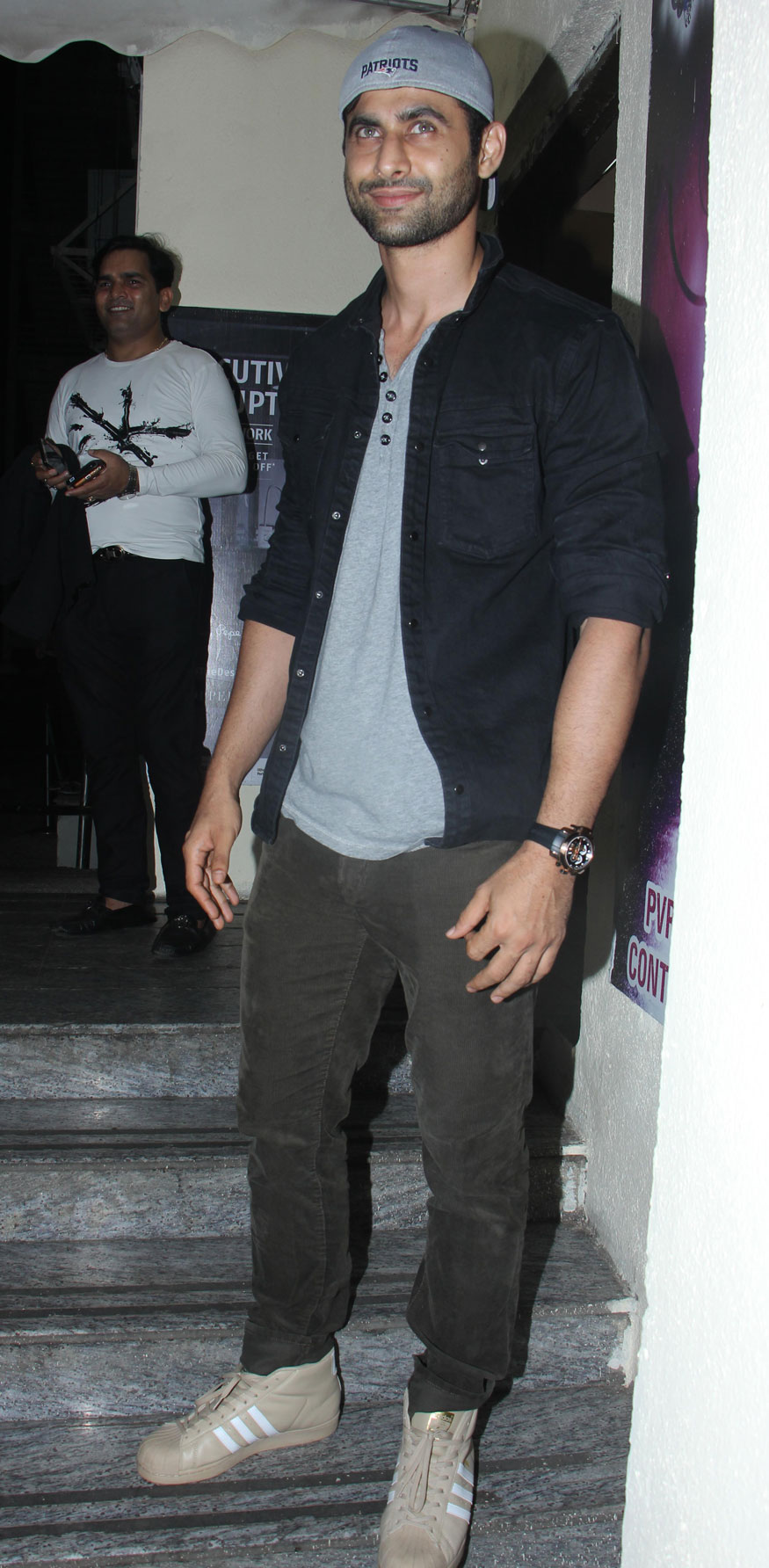 Freddy Daruwala poses for the cameras at the special screening of 'Race 3' in Mumbai. MS Dhoni,Sakshi Dhoni,Salman Khan,Jacqueline Fernandez,Daisy Shah,Seema Khan,Sajid Nadiadwala,Remo D'Souza,Anil Kapoor,Arhaan Khan,Race 3,Race 3 special screening,Race 3 special screening pics,Race 3 special screening images
