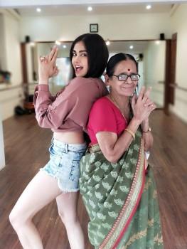 Bollywood actress Adah Sharma dancing with her grandmother for 'Bom Diggy' hit song is the cutest thing you'll see today. The actress posted an adorable video on her social media and shared a video on Instagram with the caption: 