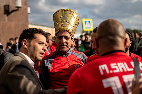 Football fans in central Moscow ahead of the 2018 FIFA World Cup. Football fans,Football fans in Russia,Russia,World Cup kick-off,FIFA World Cup 2018,World Cup,FIFA World Cup opening,Ronaldo Fifa World Cup opening ceremony