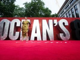 Singer Rihanna,Rihanna curves,Rihanna wardrobe malfunction,Rihanna wardrobe malfunction pics,Rihanna wardrobe malfunction images,Rihanna wardrobe malfunction stills,Rihanna at Ocean 8 premiere