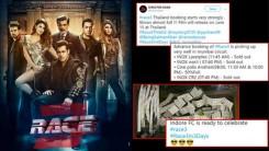 There is only one day left to the release of Salman Khan's much-anticipated action-thriller 'Race 3'. With a lot of twists and turns, the third installment of the Race series promises to be way better than the previous two parts. This time around, the movie is directed by ace choreographer Remo D'Souza, who has helmed films like 'ABCD' and 'ABCD 2'. Starring Anil Kapoor, Bobby Deol, Jacqueline Fernandez, Daisy Shah, Saqib Saleem and Freddy Daruwala, the movie is going to be a visual delight. Recently, the producers of the film, Salman and Ramesh Taurani, sold off the movie's satellite rights for a whopping 130cr to a major television network. This means that this action-thriller has already recovered the cost invested for making the film. And now, we have got our hands on some information which you will refuse to believe. Well, the shows of Salman Khan's Race 3 are already houseful. Salman Khan's fans are going berserk with booking 'n' number of tickets before reading the reviews of his film. Here is the proof of the same: