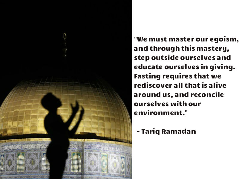 "We must master our egoism, and through this mastery, step outside ourselves and educate ourselves in giving. Fasting requires that we rediscover all that is alive around us, and reconcile ourselves with our environment." --Tariq Ramadan Happy Eid ul Fitr 2018,Happy Eid ul Fitr 2018 Images,Happy Eid ul Fitr 2018 Greetings,Eid Mubarak,Eid Mubarak 2018,Eid Mubarak Wishes,Eid Mubarak Wishes Images,Eid Mubarak Images,Eid Mubarak Quotes,Eid ul Fitr 2018 Date in India,Eid ul Fitr 2018 Wishes,Ei